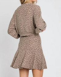 Geegee - Leopard Mini Skirt