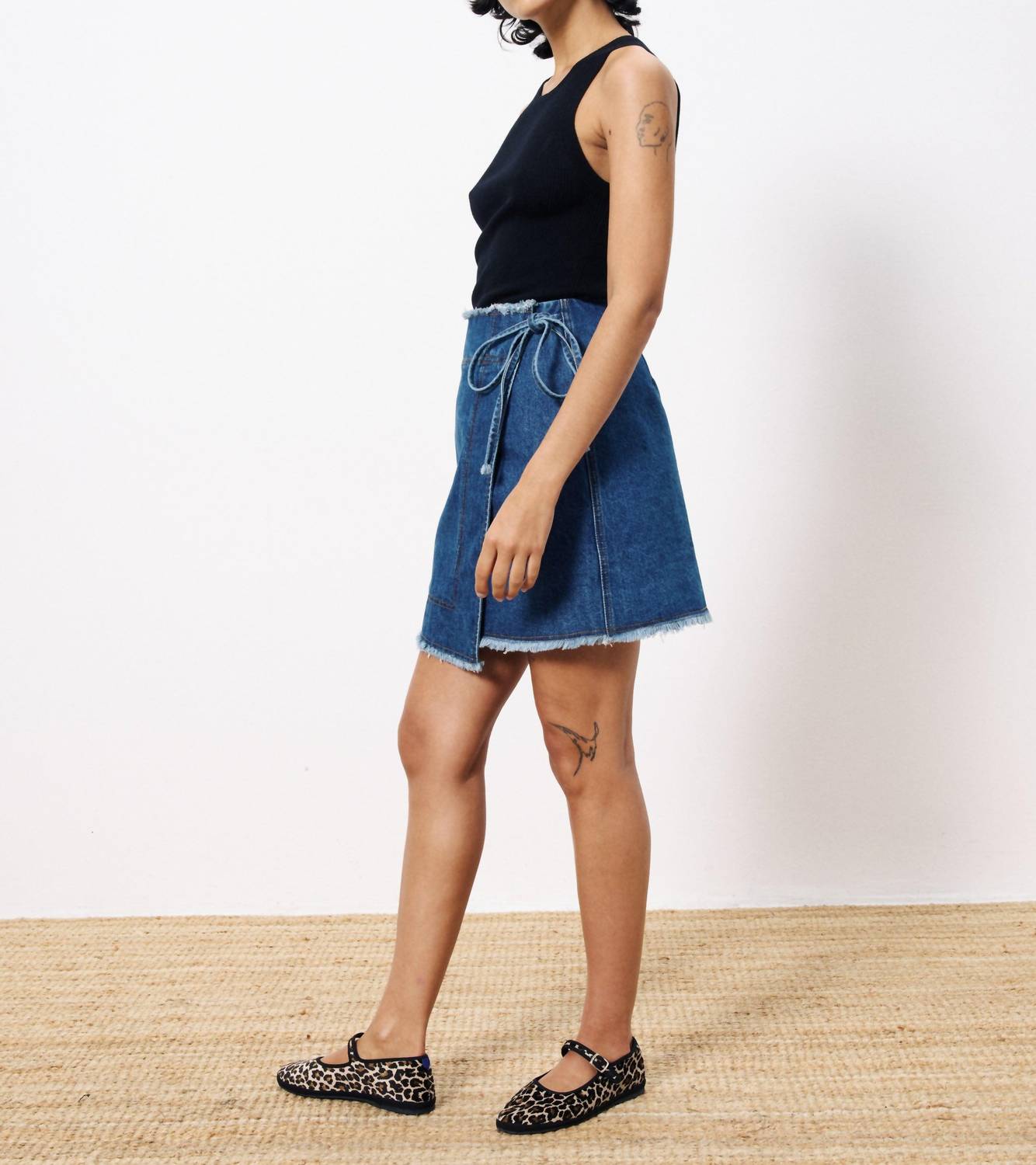 Frnch - Nise Denim Mini Skirt
