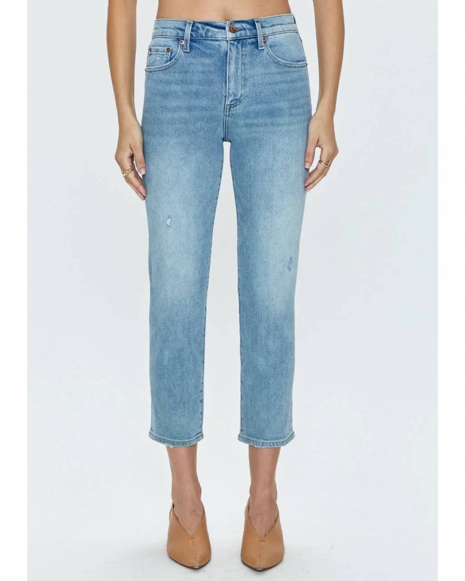 Pistola - Monroe Crop High Rise Jeans
