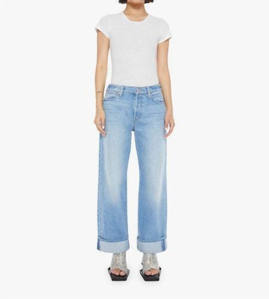 Mother - Lil Dodger Button Hover Cuff Jeans