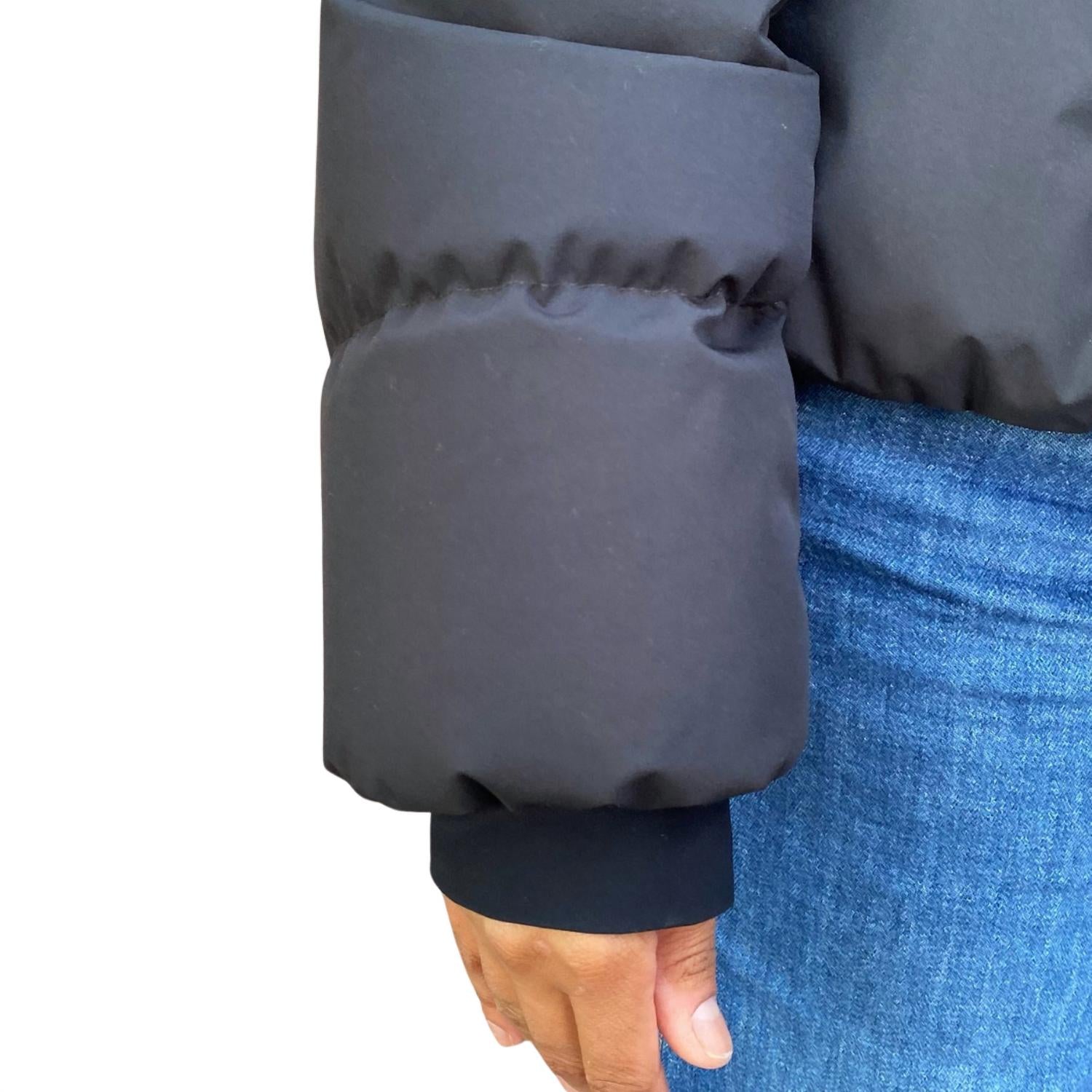 Herno - Bomber Crop Puffy Jacket