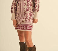 Anniewear - London Long Sleeve Sweater Dress