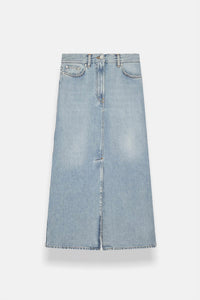 Loulou Studio - Rona Denim Long Skirt