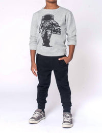 Appaman - Revel Crewneck Astronaut Sweatshirt