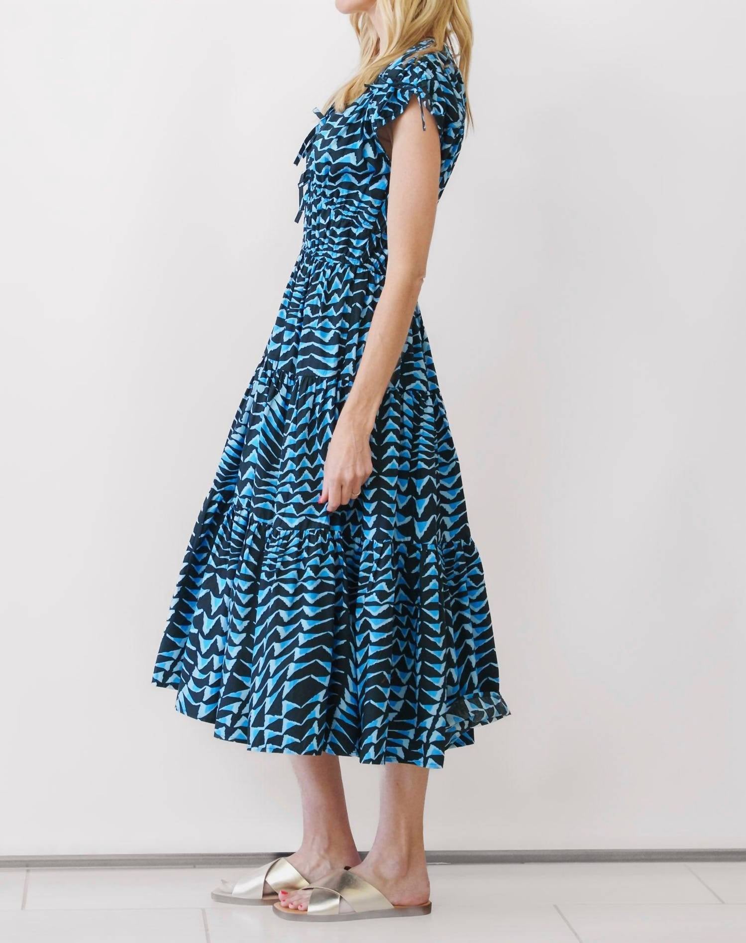 Scotch & Soda - Poplin Midi Dress