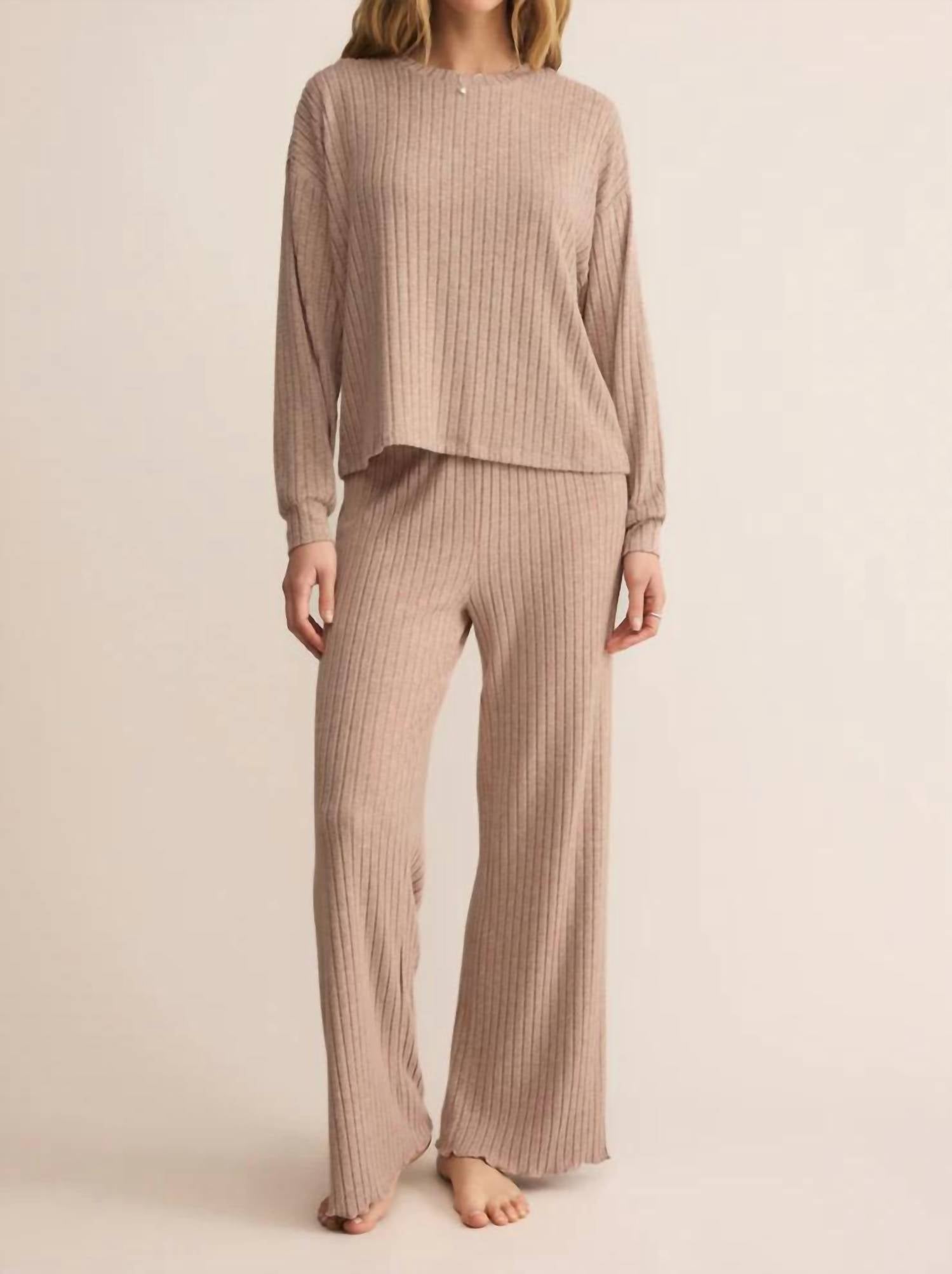 Z Supply - Dawn Smocked Rib Pant