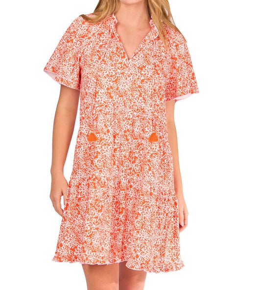 Cabana Life - Short Sleeve Tiered Ruffle Dress