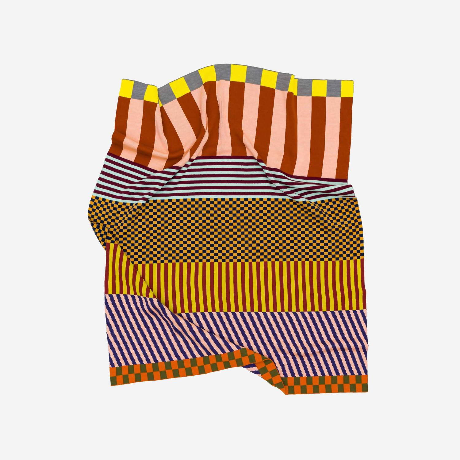 Verloop - Pattern Patch Throw Blanket