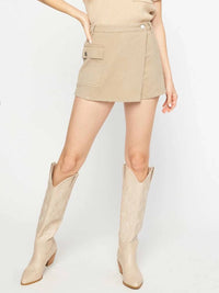 Entro - Cross Over Denim Skort