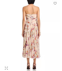 cinq a sept Gayla Dress in oat milk - women's dress - alternate view