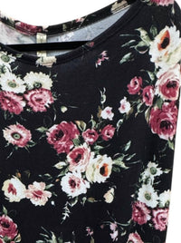 Pixi + Ivy - Women's Floral Long Sleeve Dress