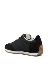 TOTEME Women's Sport Sneakers in black - women's sneaker - alternate view