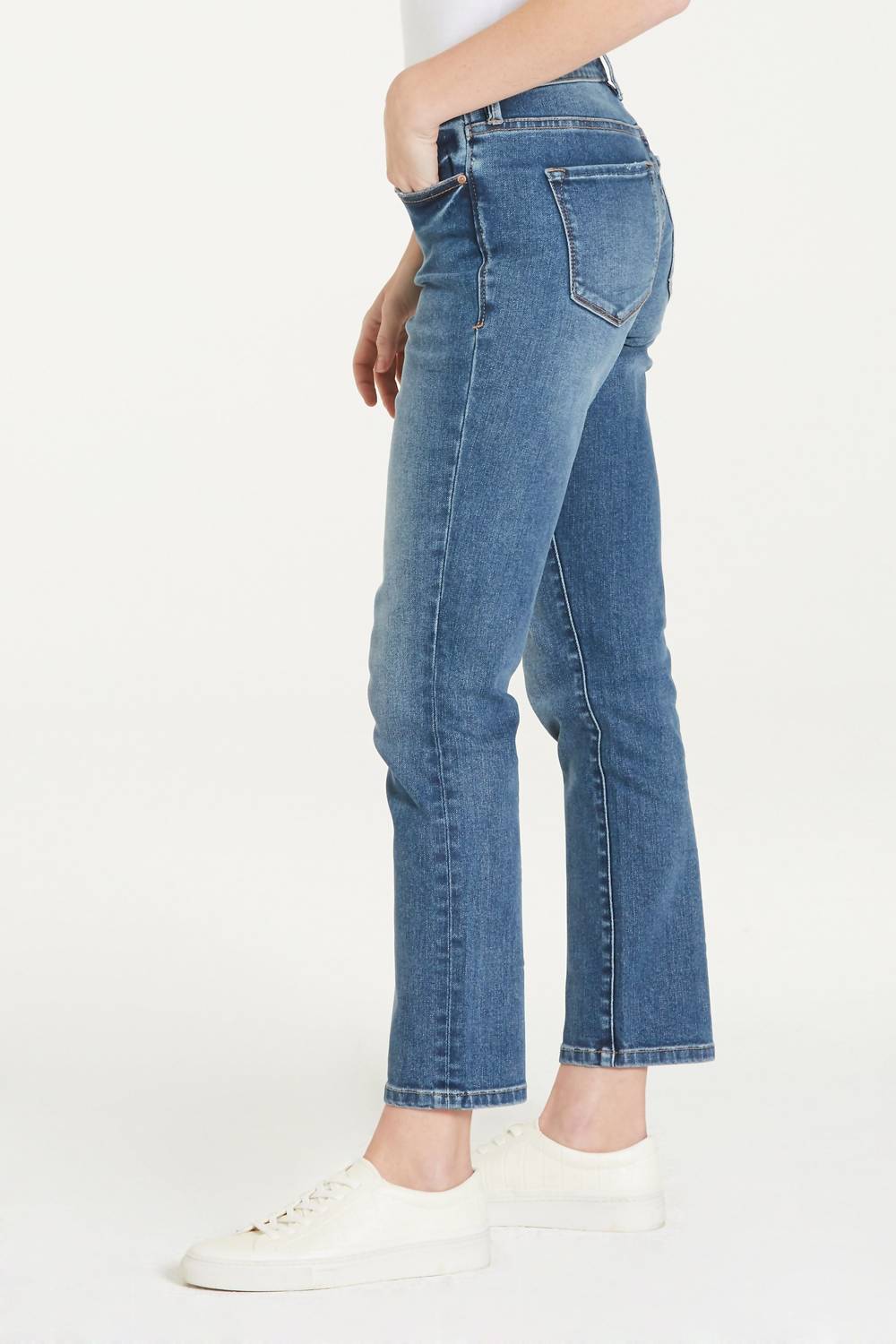 DEAR JOHN DENIM Blaire Mid Rise Jeans in south bay - women's jeans - view 5