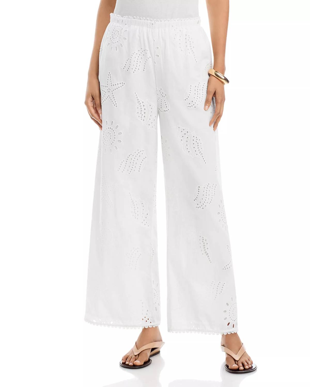 A.Ren - Eleni Embroidered Pants