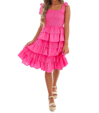 Heyson - Here And There Tiered Ruffle Dress