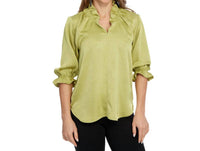 Lior - Hailey Ruffle V-neck Top