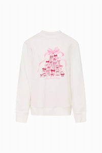 Loveshackfancy - Havenleigh Christmas Bow Fleece Pullover