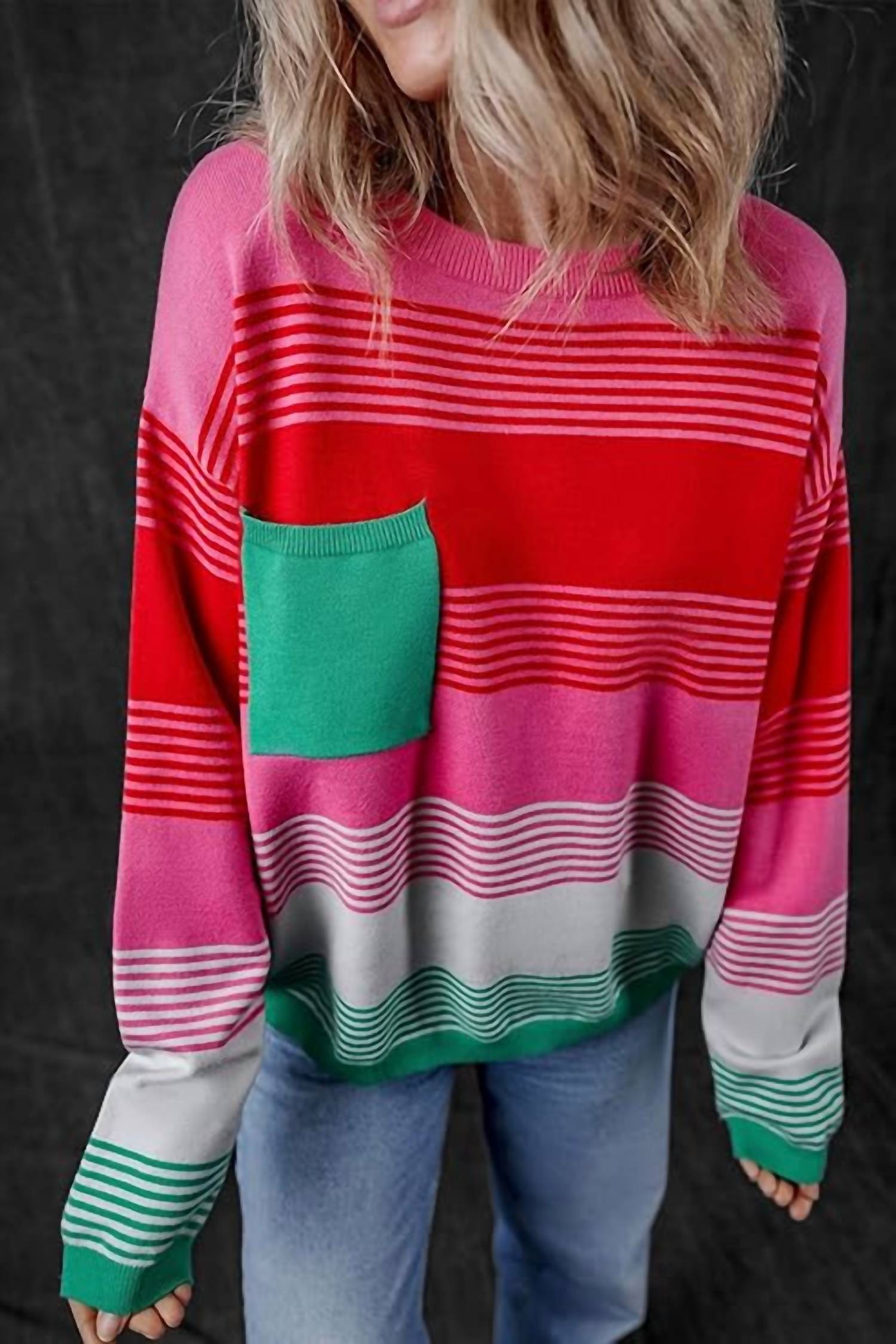 Bibi - Women's Cranberry Ginger Sweater