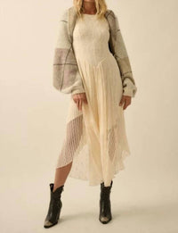 Promesa - Anna Argyle Jacguard Knit Cardigan Shrug