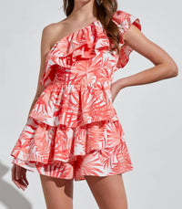 Do+Be - Sunset In Paradise One Shoulder Romper