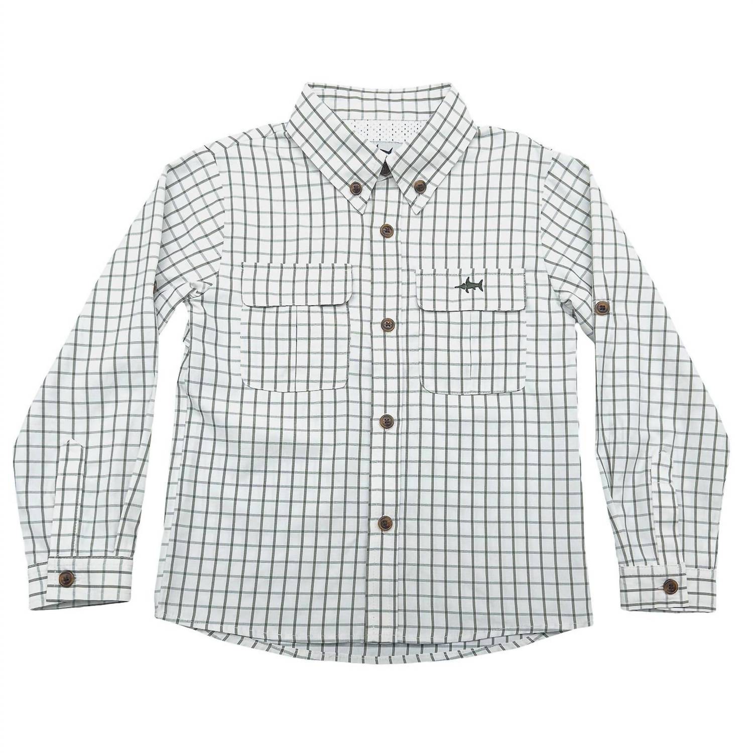 Saltwater Boys Co. - Boys' Flagler Fishing Shirt