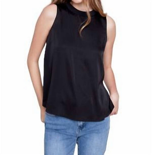 Charlie B - SATIN SLEEVELESS TOP