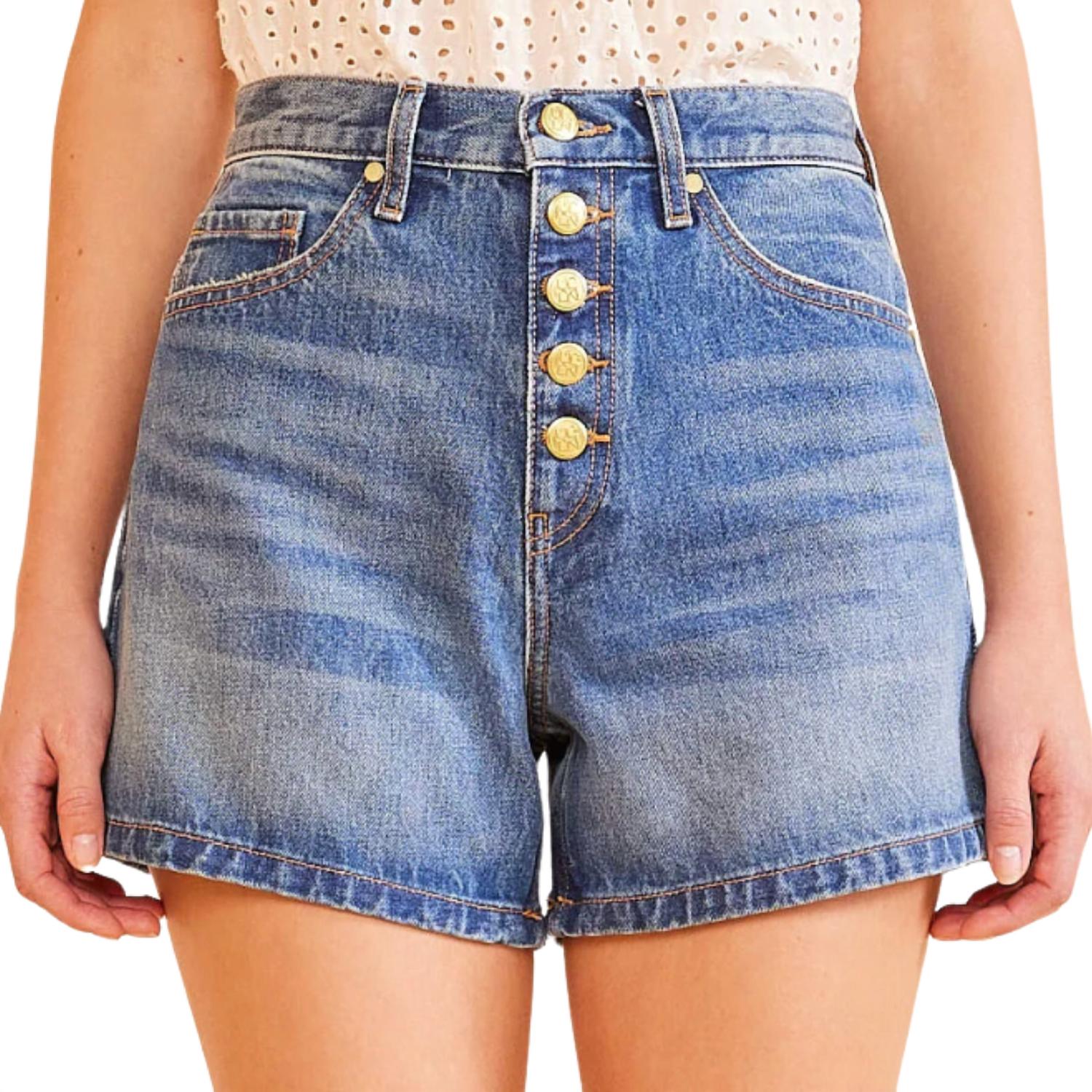 Ulla Johnson Women's Greta Short in danube - women's shorts
