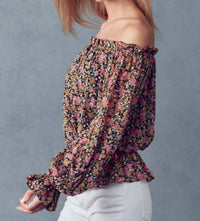 &Merci - Off the Shoulder Floral Top