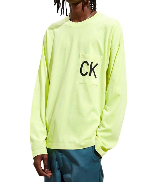 Calvin Klein - Neon Long Sleeve Shirt