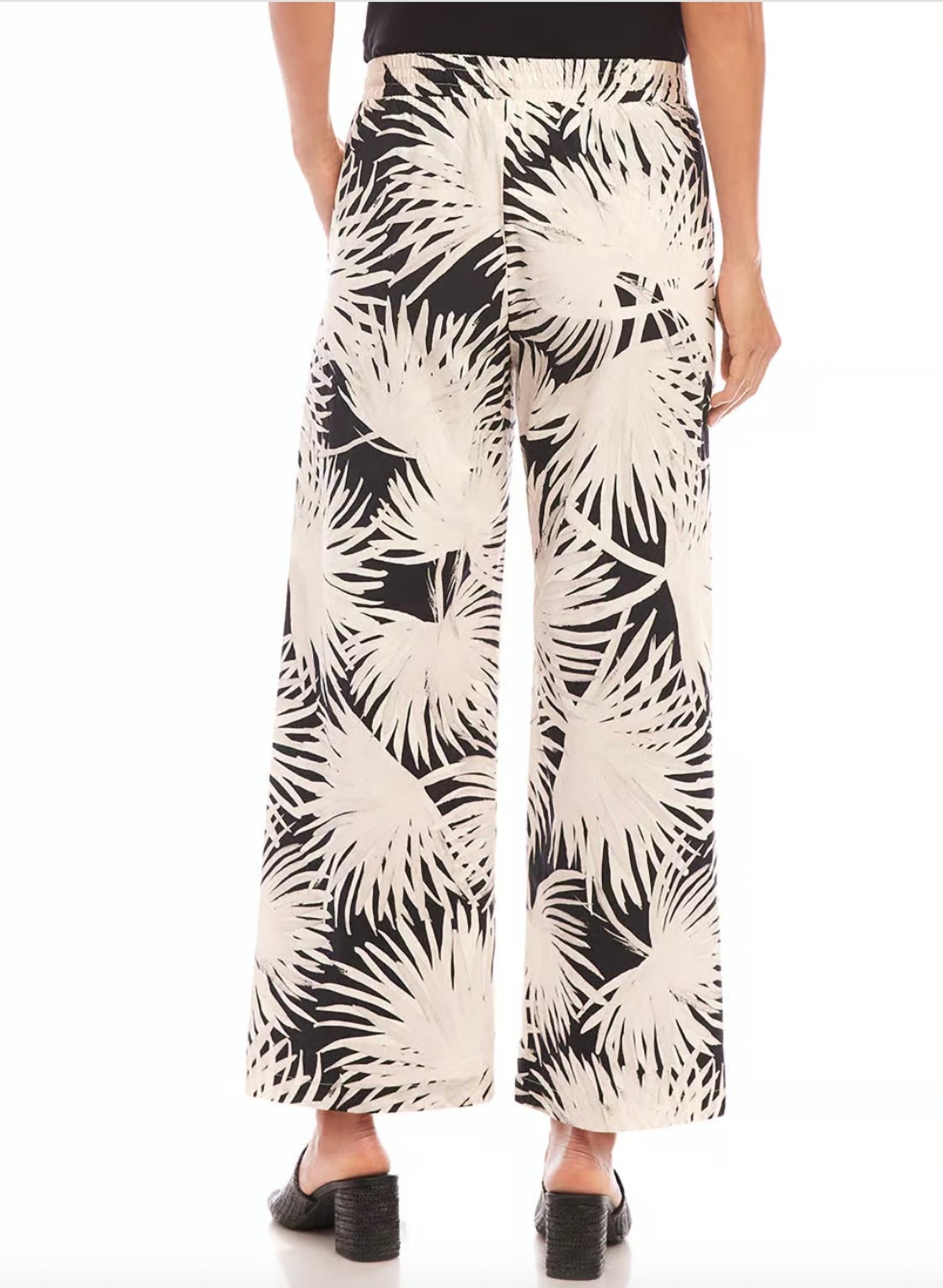 Karen Kane - Drawstring Cropped Pants