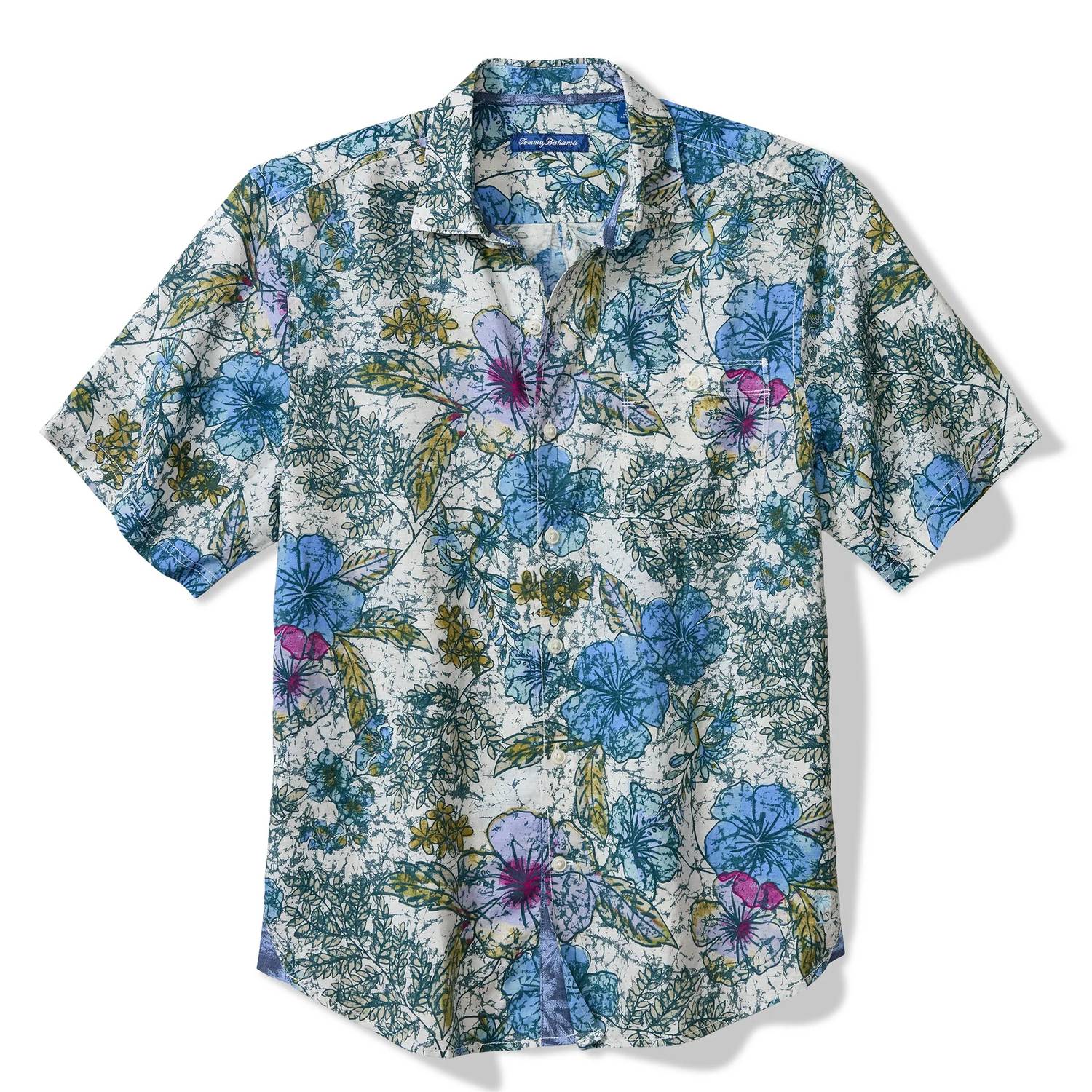 Tommy Bahama - Sand Linen Al Fresco Blooms Camp Shirt