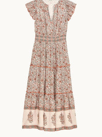M.A.B.E. - Women's Della Print Maxi Dress
