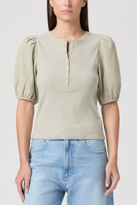 Paige Women's Brandy Top in sea mist - women's shirt