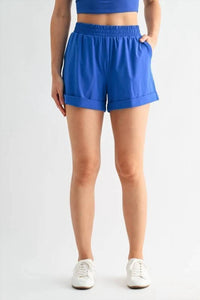 Mono B - Athleisure Cuffed Leg Shorts