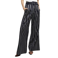 Veronica Beard - Women's Maliyah Striped Wide Leg Pant