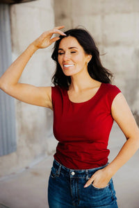 Mikarose - Layering Cap Sleeve Top