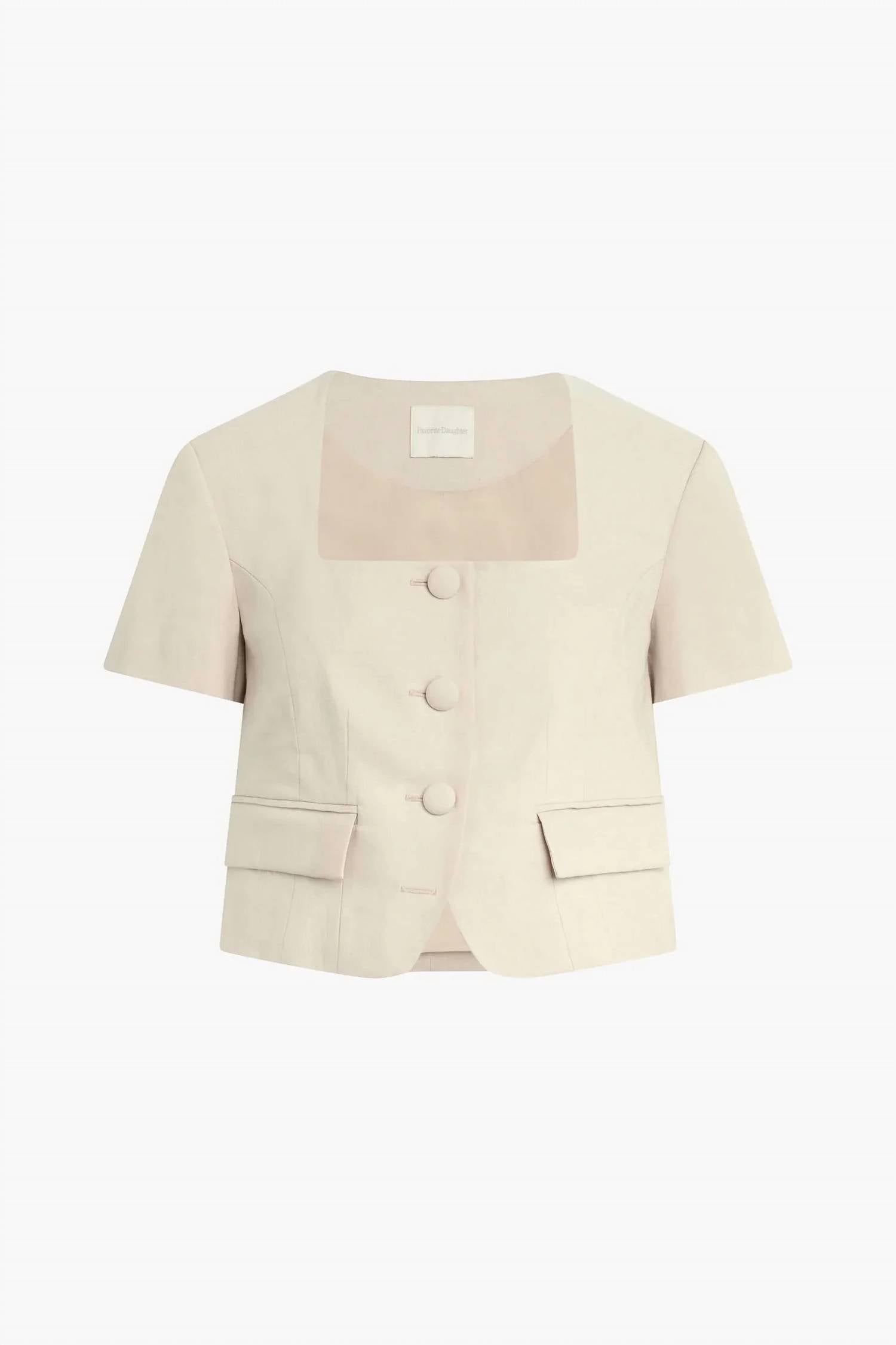 Favorite Daughter - The Mayfair Linen Top