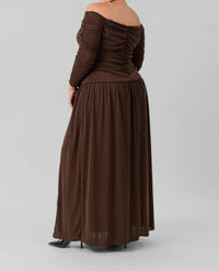 Tanya Taylor - Marla Off-shoulder Maxi Dress - Plus