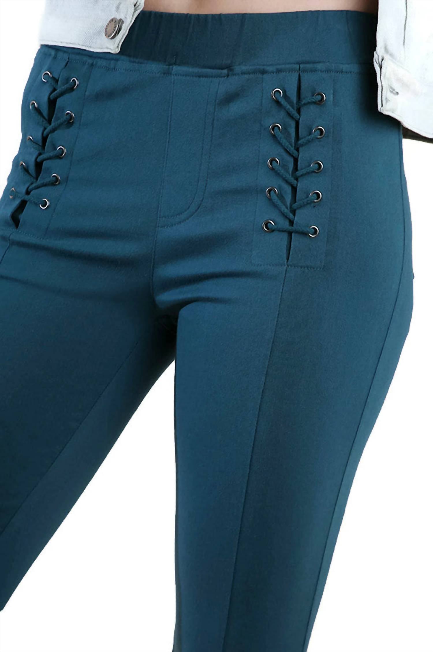 Umgee - Lace Up Leggings
