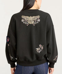 Cinq A Sept - Heritage Patch Brandy Pullover