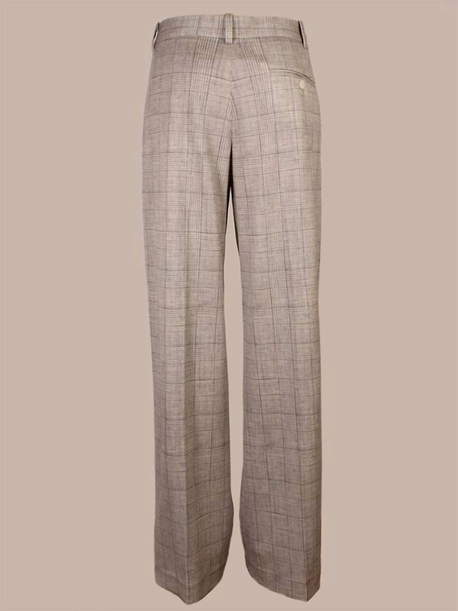 Circolo 1901 - Women's Prince Of Wales Trouser Pants