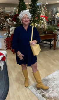 Umgee - Tiered Corduroy Dress
