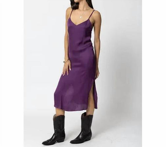 The Silky Slip Midi Dress