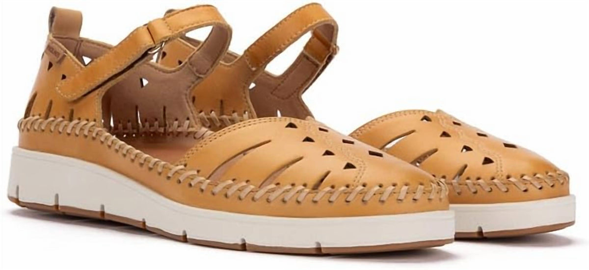 Pikolinos - Women's Tenerife Semi-open Leather Shoes