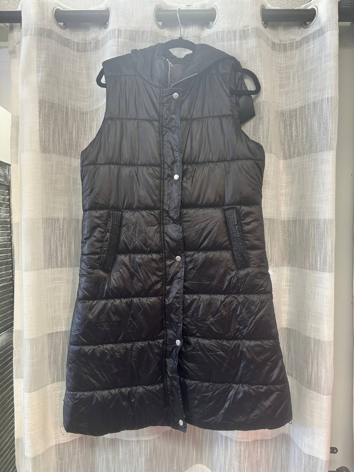 Panache Apparel - Women's Hooded Long Quilted Vest