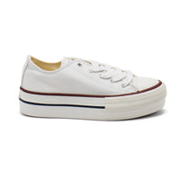 Victoria - Girls' Tribu Canvas Platform Trainers Shoes
