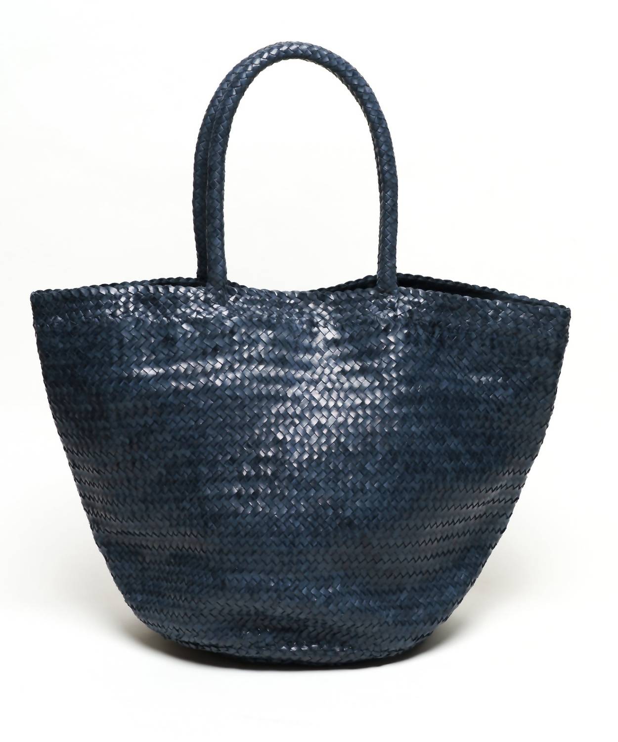 Laggo - South Beach Woven Leather Tote Bag