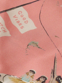 Scotch & Soda - Girls Straight Leg All-over Printed Shorts