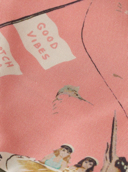 Scotch & Soda - Girls Straight Leg All-over Printed Shorts