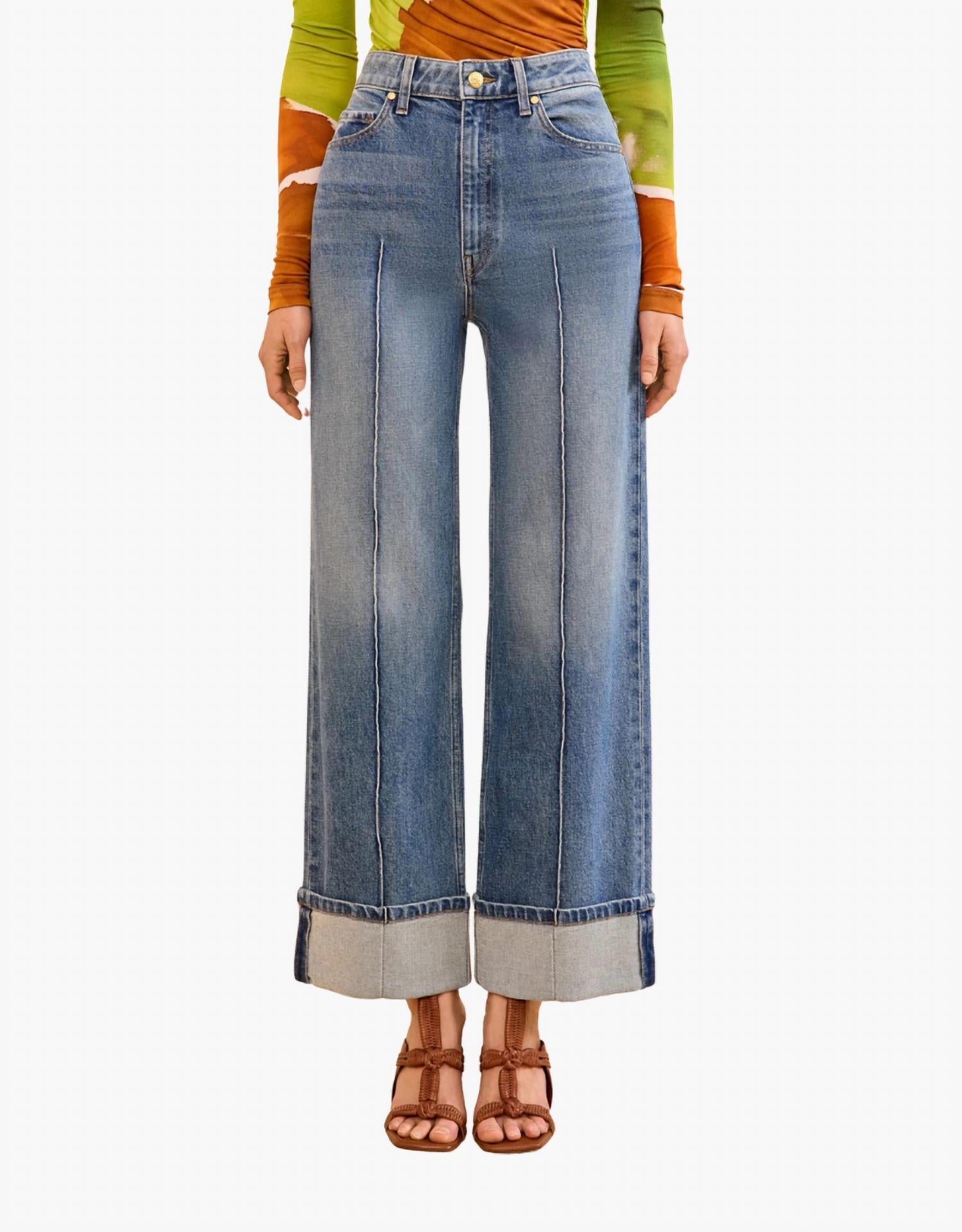 Ulla Johnson - Genevieve Stretch Pintuck Jeans